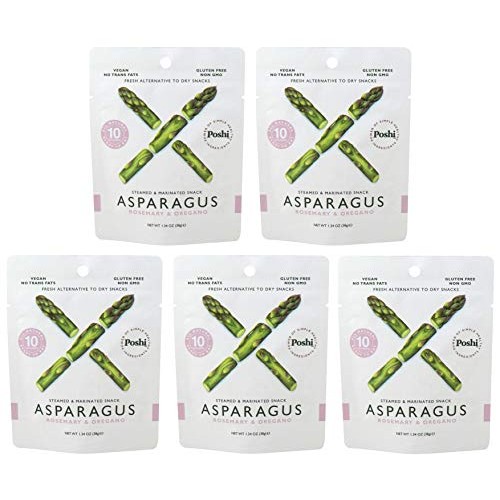 Poshi Marinated Snack Gluten Free Non-Gmo 1.34 Oz Each Asparagus