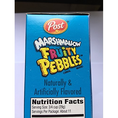 Post Marshmallow Fruity Pebbles Cereal 11 Oz. 2 Pack