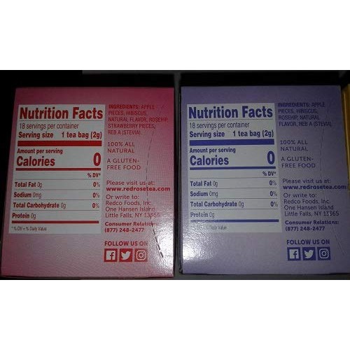 Red Rose Sweet Temptations Herbal Tea 4 Pack Gift Set! Includes