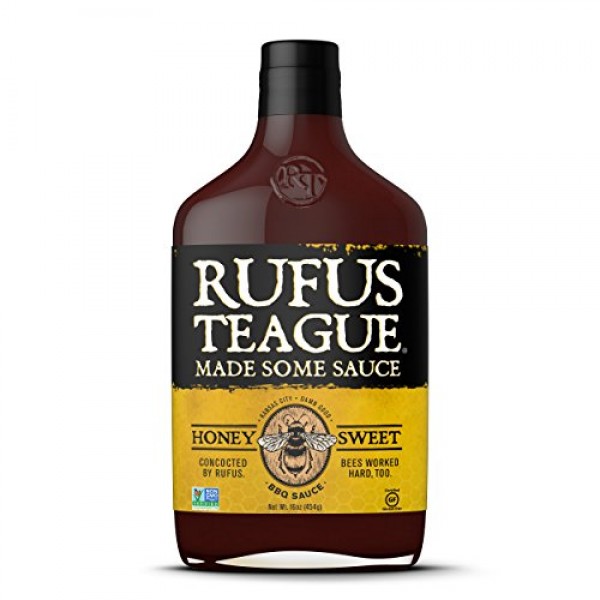 Rufus Teague Honey Sweet BBQ Sauce, 16 oz454g