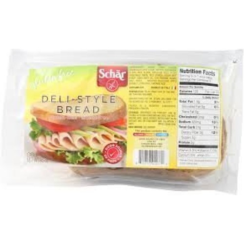Schar DeliStyle Bread Gluten Free 8.5 oz Each / Pack