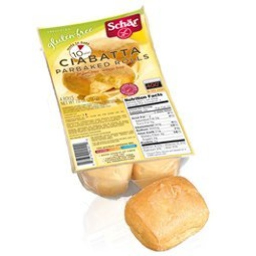 Schars Gluten Free Ciabatta Rolls - Case Of 6