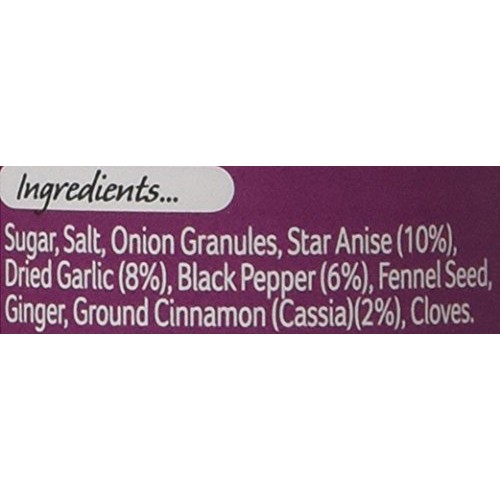 Schwartz Chinese 5 Spice Seasoning 58G