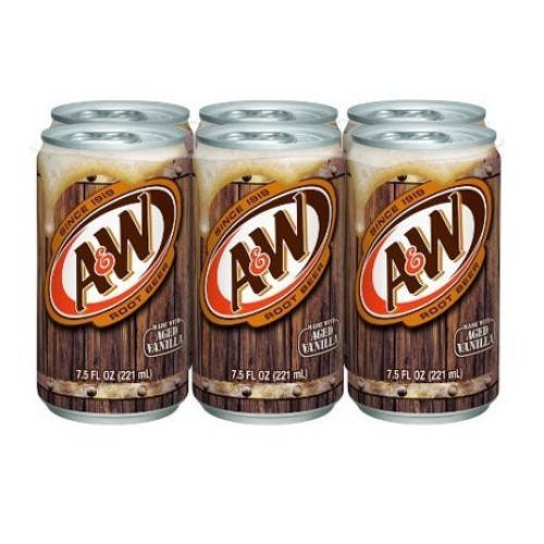 A&Amp;W Root Beer In 7.5 Oz Cans Case Of 24