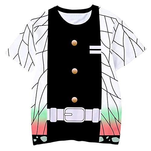 Shan-S Toddler Baby Boys Summer Cute Cartoon Print T-Shirt Tops