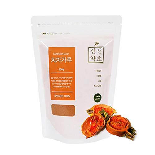 Sinsunherb Korean Gardenia Seeds Powder | 300g | 1 Pack, Korean ...