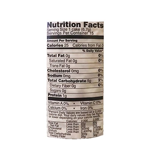 Sprouts Organic Brown Rice Cake Cracker 3.5Oz, 2 Packs Unsalted