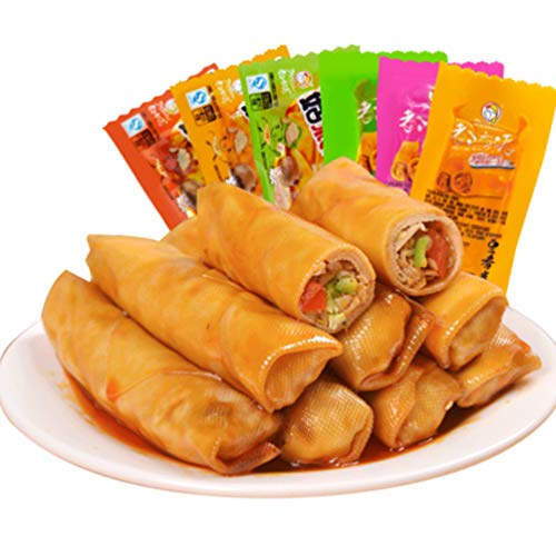 Szechwan Specialty: Spicy Dried Tofu With Mushroom Or Crispy Bam