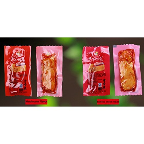 Szechwan Specialty: Spicy Dried Tofu With Mushroom Or Crispy Bam