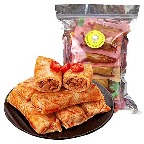 Szechwan Specialty: Spicy Dried Tofu With Mushroom Or Crispy Bam