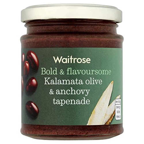 Tapenade Kalamata Olive &Amp; Anchovy Waitrose 165G