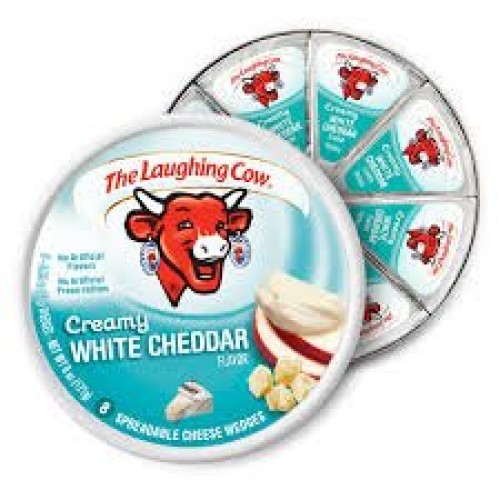 The Laughing Cow, Creamy White Cheddar Flavor, 6 Oz, 8 .75 Oz We
