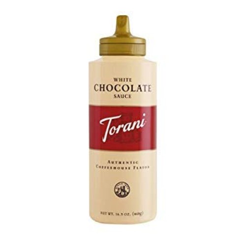 Sauce White Chocolate, Case Of 6/16.5 Oz, 03-0853 Torani R Tor
