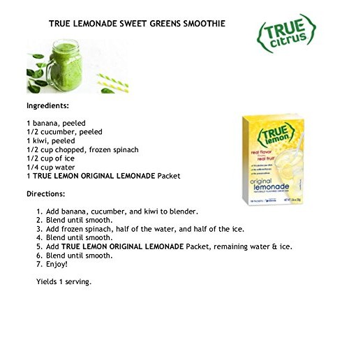 True Lemon Lemonade Original Drink Mix, 10-Count Pack Of 12