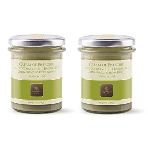 Vincente Sicilian Cream Of Pistachio Nut Spread, 7.05 Ounce Pac Vincente Sicilian Cream Of Pistachio Nut Spread, 7.05 Ounce Pac