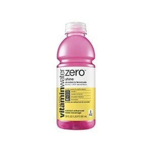 Vitaminwater Zero Shine Water, Strawberry Lemonade, 20 Ounce 24