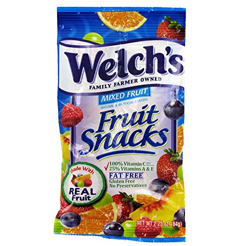 Welchs Mixed Fruit Snacks - 2.25 Oz. Bag - 48 Ct.