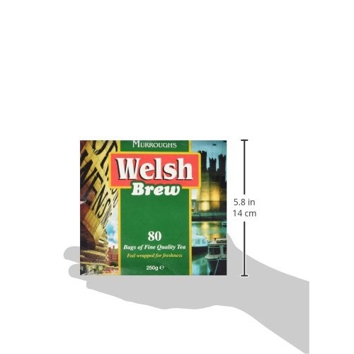 Welsh Brew Tea, Tea Bags, 80-Count Package