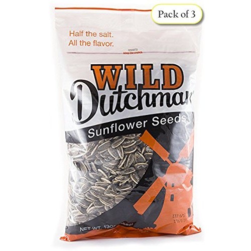 Wild Dutchman Sunflower Seeds - Unique Family Recipe Containing