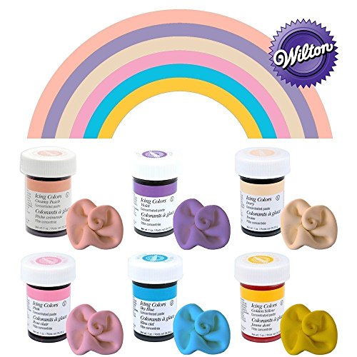 Wilton Icing Paste Gel For Cake Cupcake Baking Decoration 6 Past