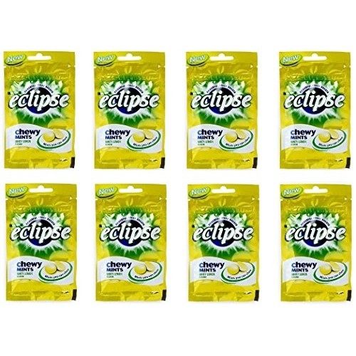 Wrigleys - Eclipse Lemon Chewy Mints Powerful Fresh Breath x 8 ...