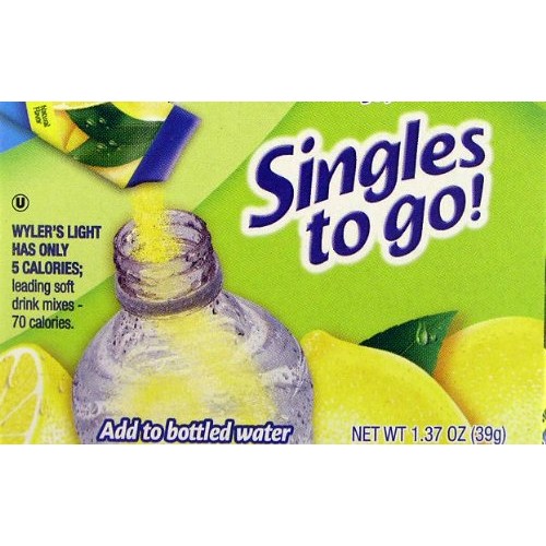 Wylers Light Lemonade Drink Mix -Six Boxes