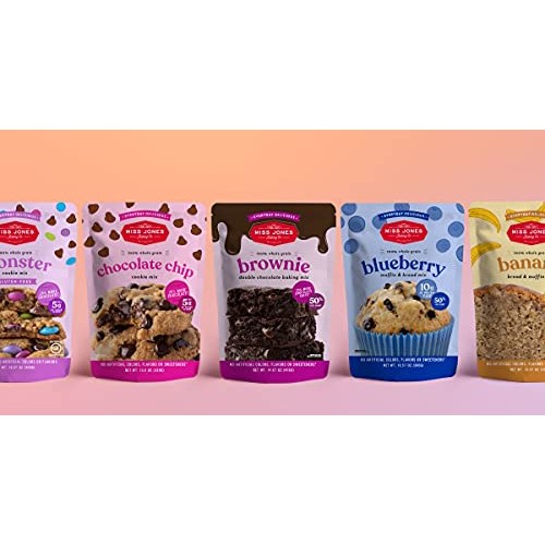 Miss Jones Baking Monster Cookie Mix - Gluten Free, 25% More Cho