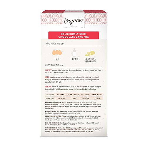 Miss Jones Baking Organic Cake And Cupcake Mix