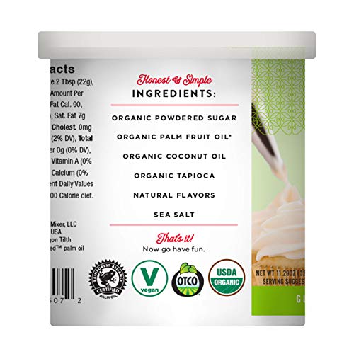 Miss Jones Baking Organic Frosting, Cream Cheese Pack Of 1