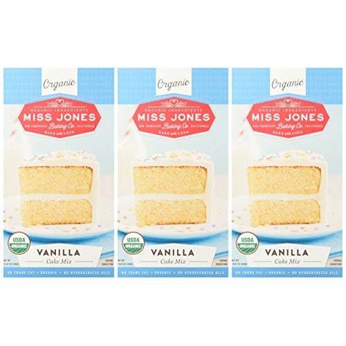 Miss Jones Baking Organic Yellow Cake And Cupcake Mix, Non-Gmo,