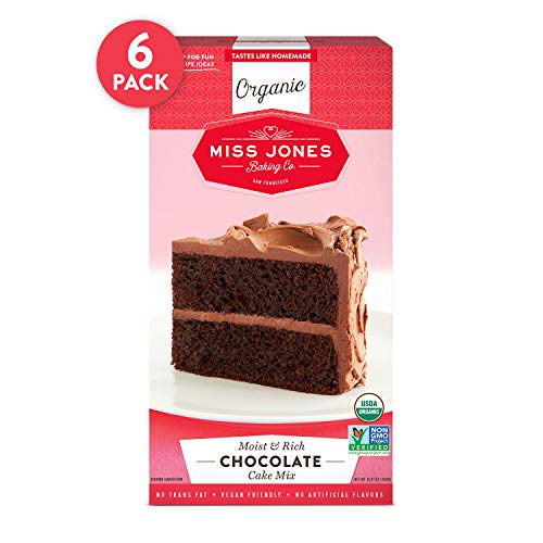 Miss Jones Baking Organic Cake And Cupcake Mix, Non-Gmo, Vegan-F