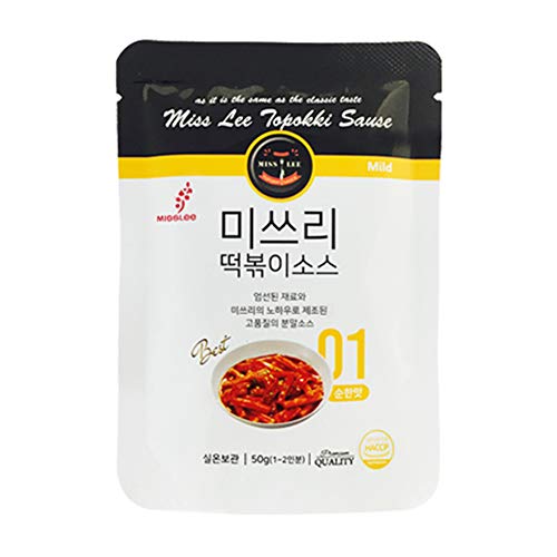 Misslee Food Tteokbokki Sauce Korean Foods Toppogi Ddeokbokki St