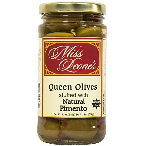 Leonard Mountain Natural Pimento Stuffed Olives 12Oz Pack Of 3