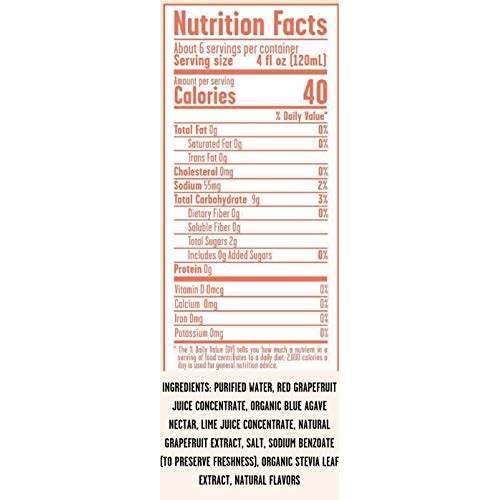 Miss Marys Fresh Squeezed Paloma Mix | Low Sugar And Carbohydra