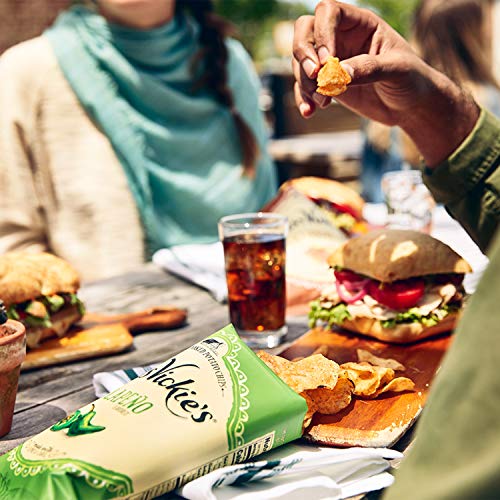 Miss Vickies Flavored Potato Chips, Jalapeno, 28 Count