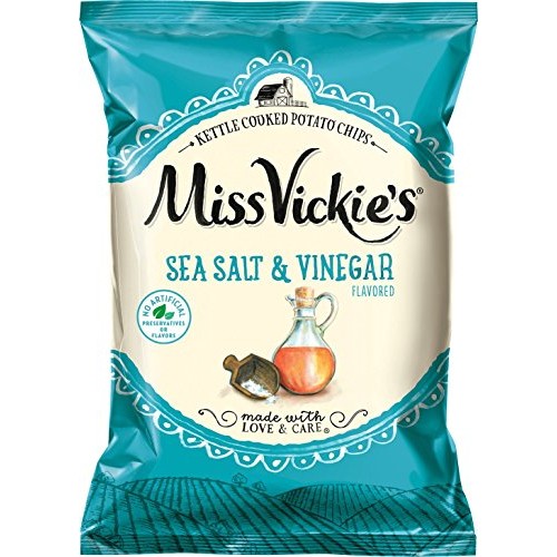 Miss Vickies Kettle Cooked Potato Chip Variety Pack, 28 Count