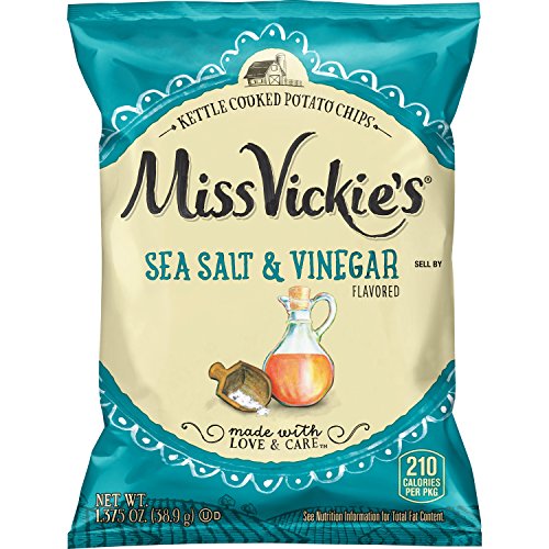 Miss Vickies Sea Salt &Amp; Vinegar Flavored Kettle Cooked Potato C