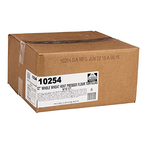 Mission Foods Golden Wheat Wrap, 12 inch - 12 per pack -- 6 pack...