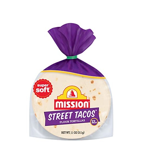 Mission Street Taco Flour Tortillas, Trans Fat Free, Mini Soft T Mission Street Taco Flour Tortillas, Trans Fat Free, Mini Soft T