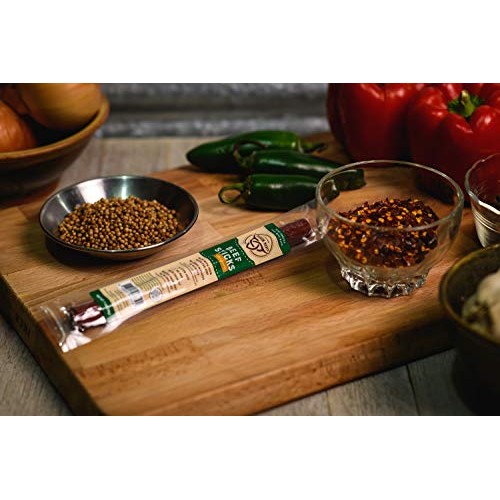 Mission Meats Keto Sugar Free Grass-Fed Beef Snacks Sticks Non-G