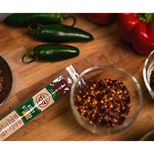 Mission Meats Keto Sugar Free Grass-Fed Beef Snacks Sticks Non-G