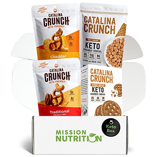 Catalina Crunch Snack Mix, Cookies & Cereal - Keto Box - Low Car...