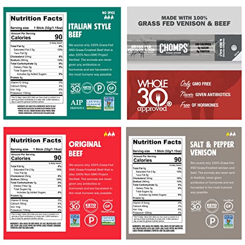 Chomps Beef Sticks, Nicks Stick, The New Primal Beef Sticks – Pa...