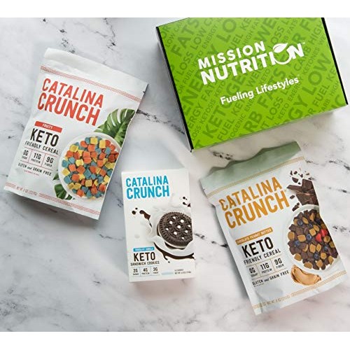 Keto Box: Catalina Crunch Keto Sandwich Cookies, Catalina Keto-F