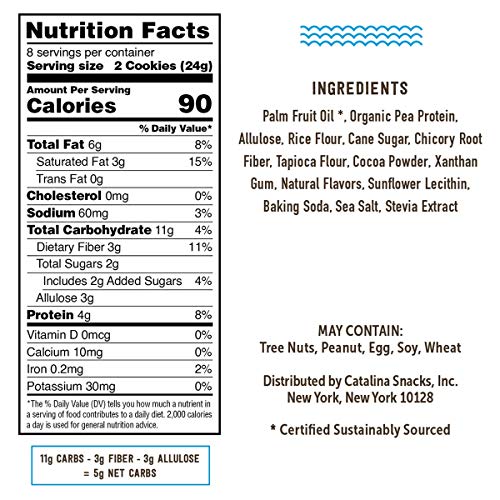 Keto Box: Catalina Crunch Keto Sandwich Cookies, Catalina Keto-F