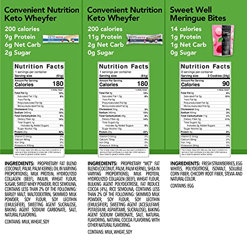 Low Carb Snack Box - Keto Friendly &Amp; Low Sugar Bars, Brownies, P