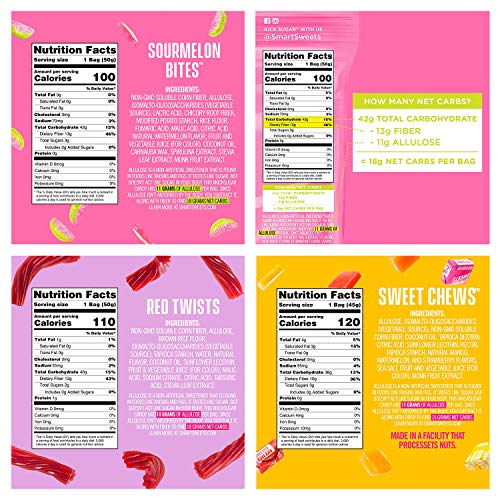 Smartsweets, Project 7 Low Sugar Candy Variety Box - Low Calorie
