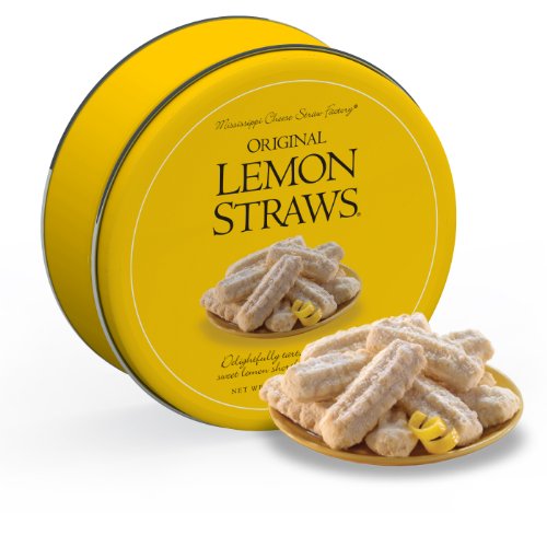 Mississippi Cheese Straw Company Original Lemon Straws In Gift T