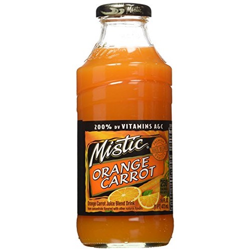 Mistic Orange-Carrot Juice 16 Fl Oz 12 Bottles Mistic Orange-Carrot Juice 16 Fl Oz 12 Bottles