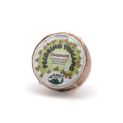 Pecorino Toscano Stagionato Dop - 1 X 1.0 Lb By Mitica Pecorino Toscano Stagionato Dop - 1 X 1.0 Lb By Mitica